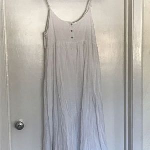 White summer dress
